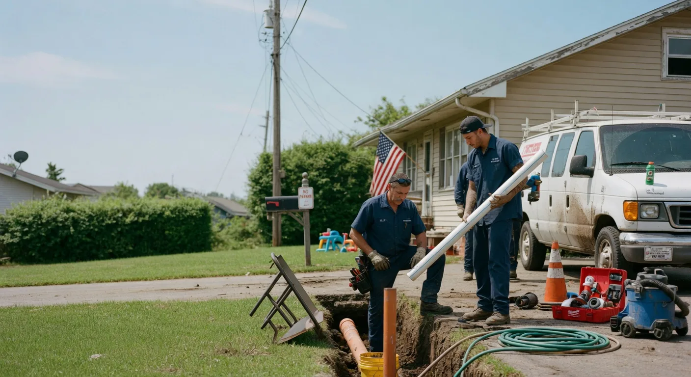 Sewer Line Inspection in South Shore, SD